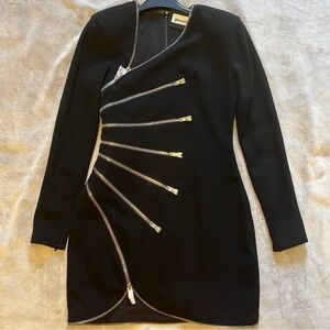 Alexander Wang sunburst zipper dress